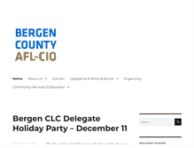 Tablet Screenshot of bergenclc.org